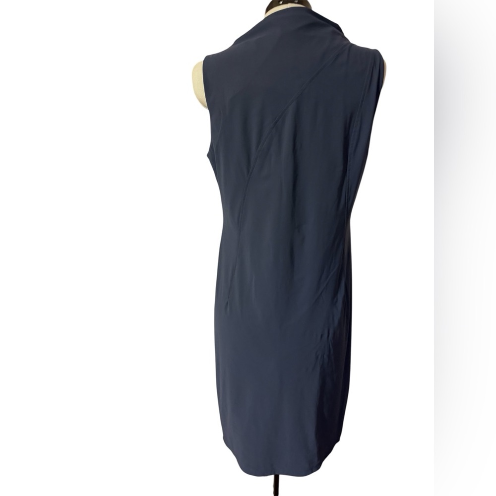 Porto SF Popstar Asymmetrical Drape Dress - Picture 3 of 8